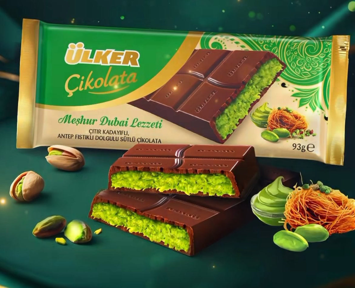 Ülker Dubai Cikolatasi Süßware und Snack 93g