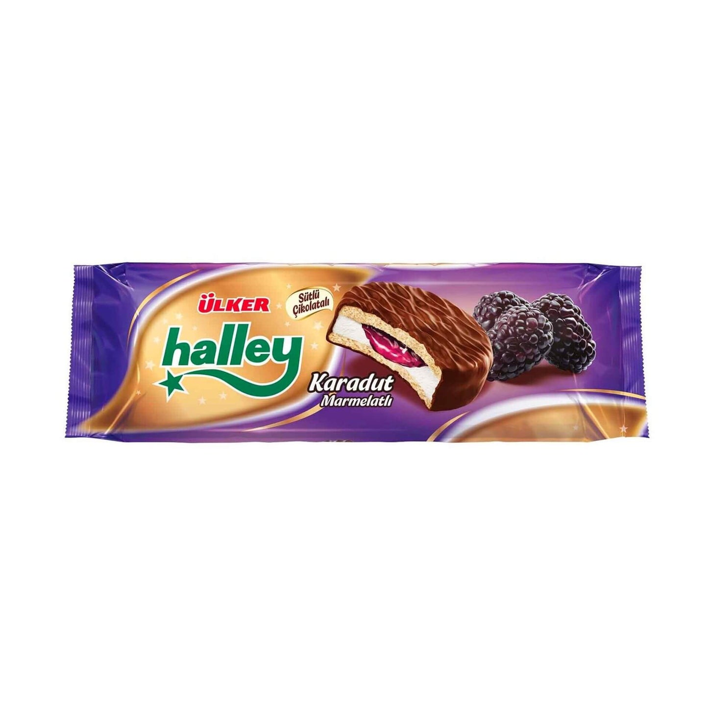 Ülker Halley Karadut Marmelatli Süßware und Snack 1 Stk