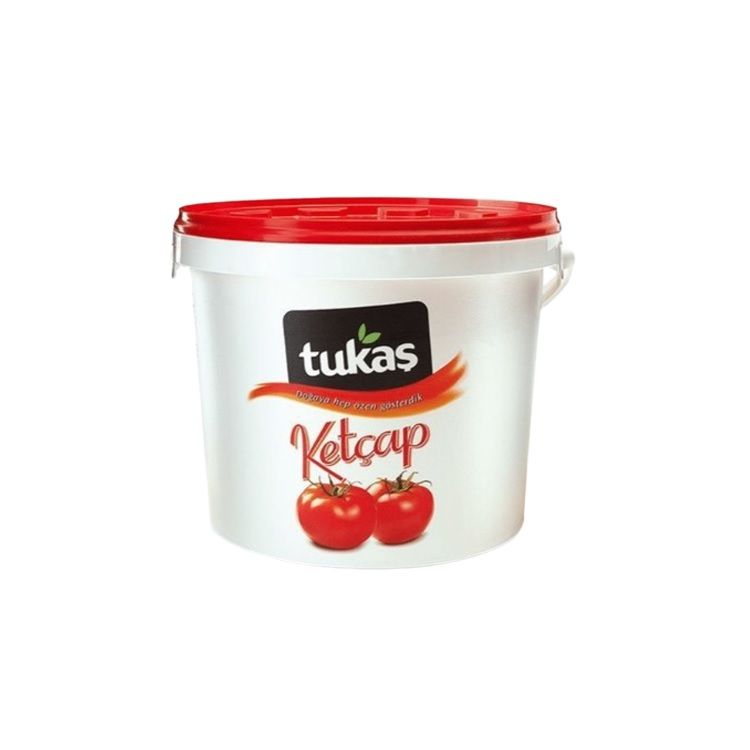 Tukas Ketcap Scharf Grundnahrungsmittel 650g Getreide Vorrat