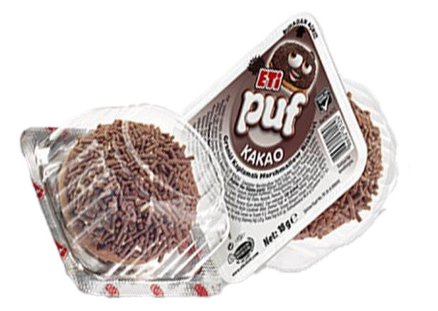 Eti Topkek mit Haselnuss mit Kakao Keks- und Süßwarenprodukt 35g Snack