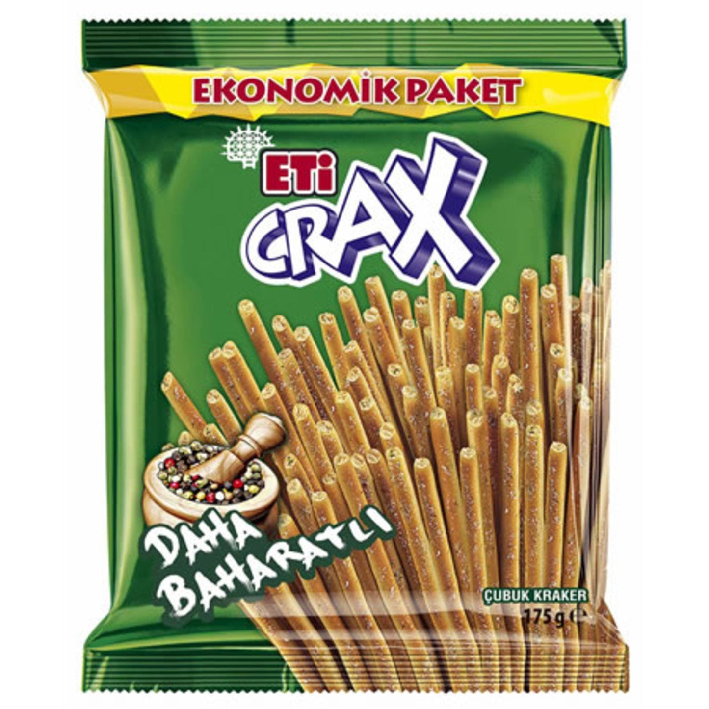 Eti Crax Baharatli Keks- und Süßwarenprodukt 123g Snack