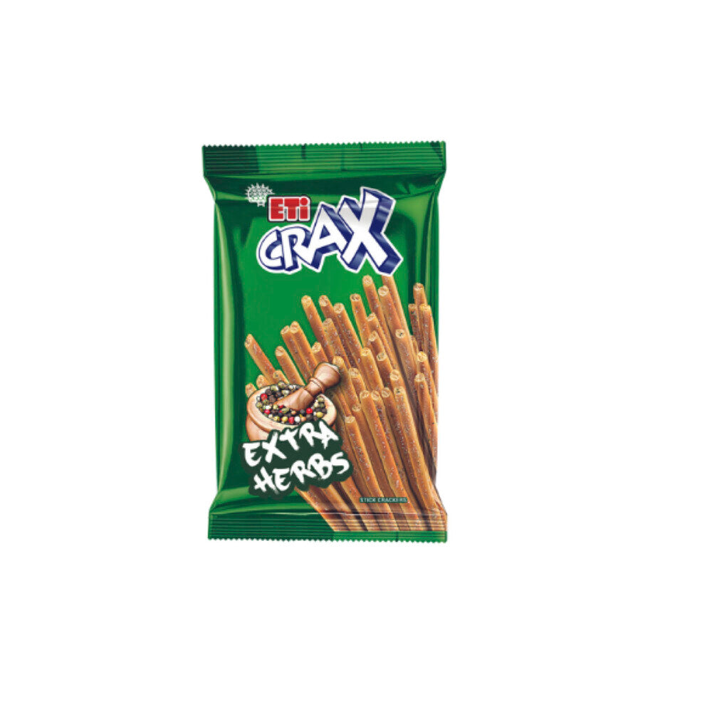 Eti Crax Sticks Gesalzen Keks- und Süßwarenprodukt 1 Stk Snack