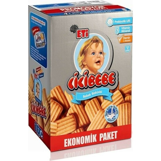 Eti Cici Bebe Keks- und Süßwarenprodukt 1000g Snack