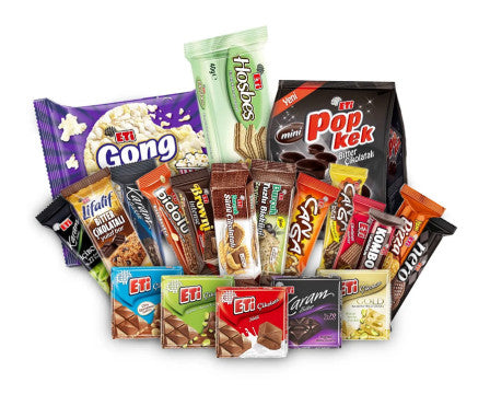 Eti Extra Baharatli Cubuk Keks- und Süßwarenprodukt 123g Snack
