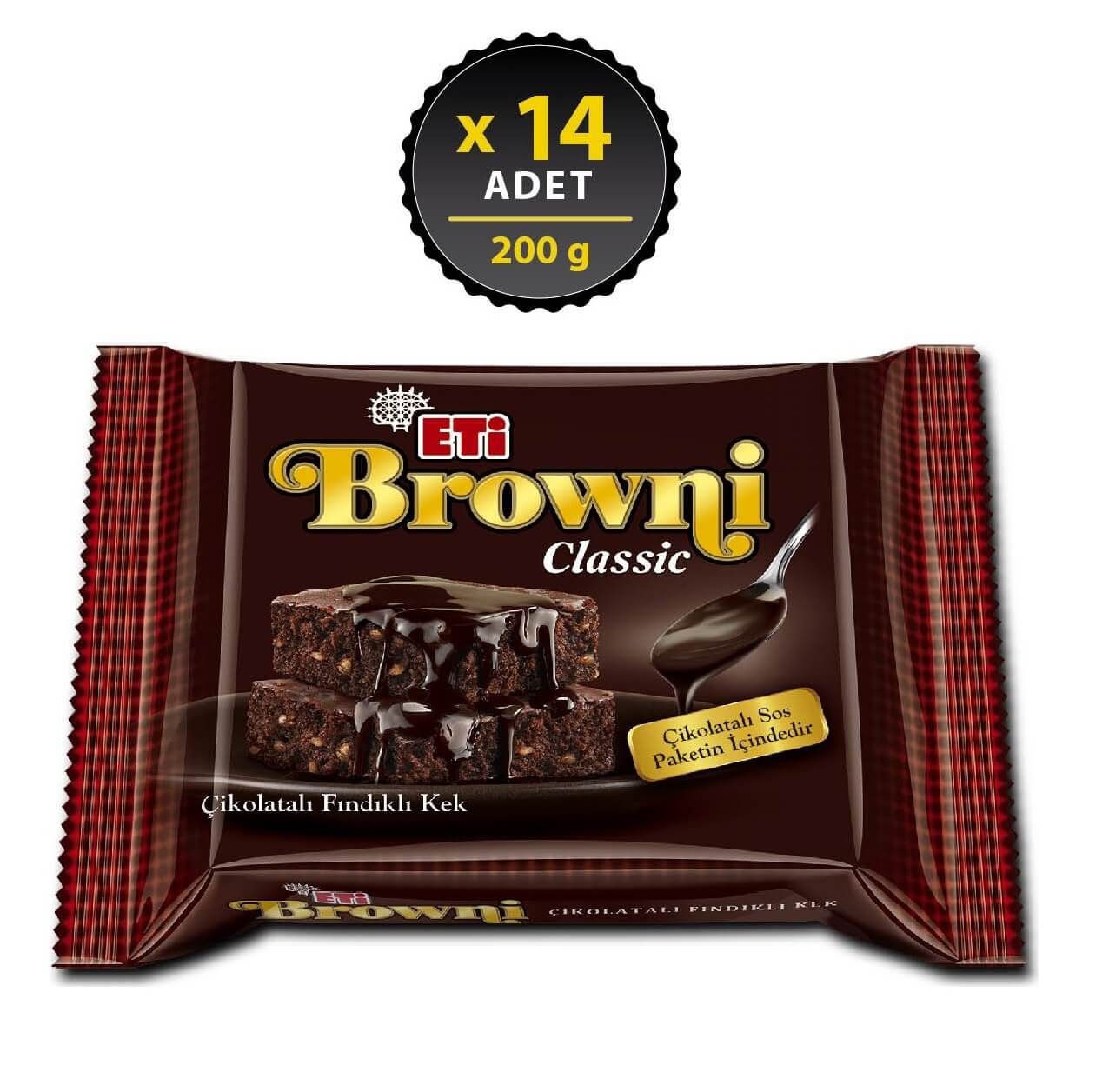Eti Browni Classic Keks- und Süßwarenprodukt 200g Snack