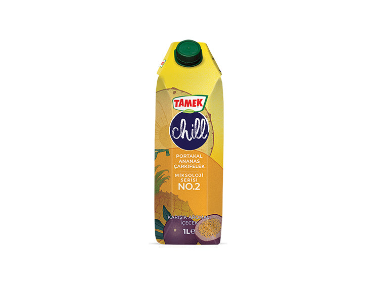 Tamek Ananas Aromatisiert Icecek Erfrischungsgetränk 1000ml