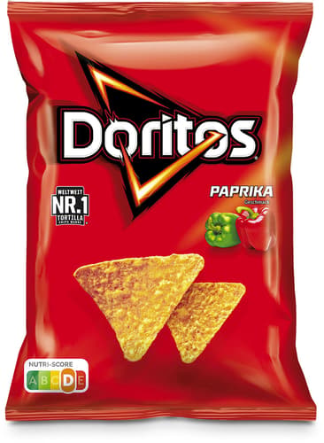 Doritos Scharf Corn Scharf mit Paprika 1 Stk Lebensmittel Vorrat
