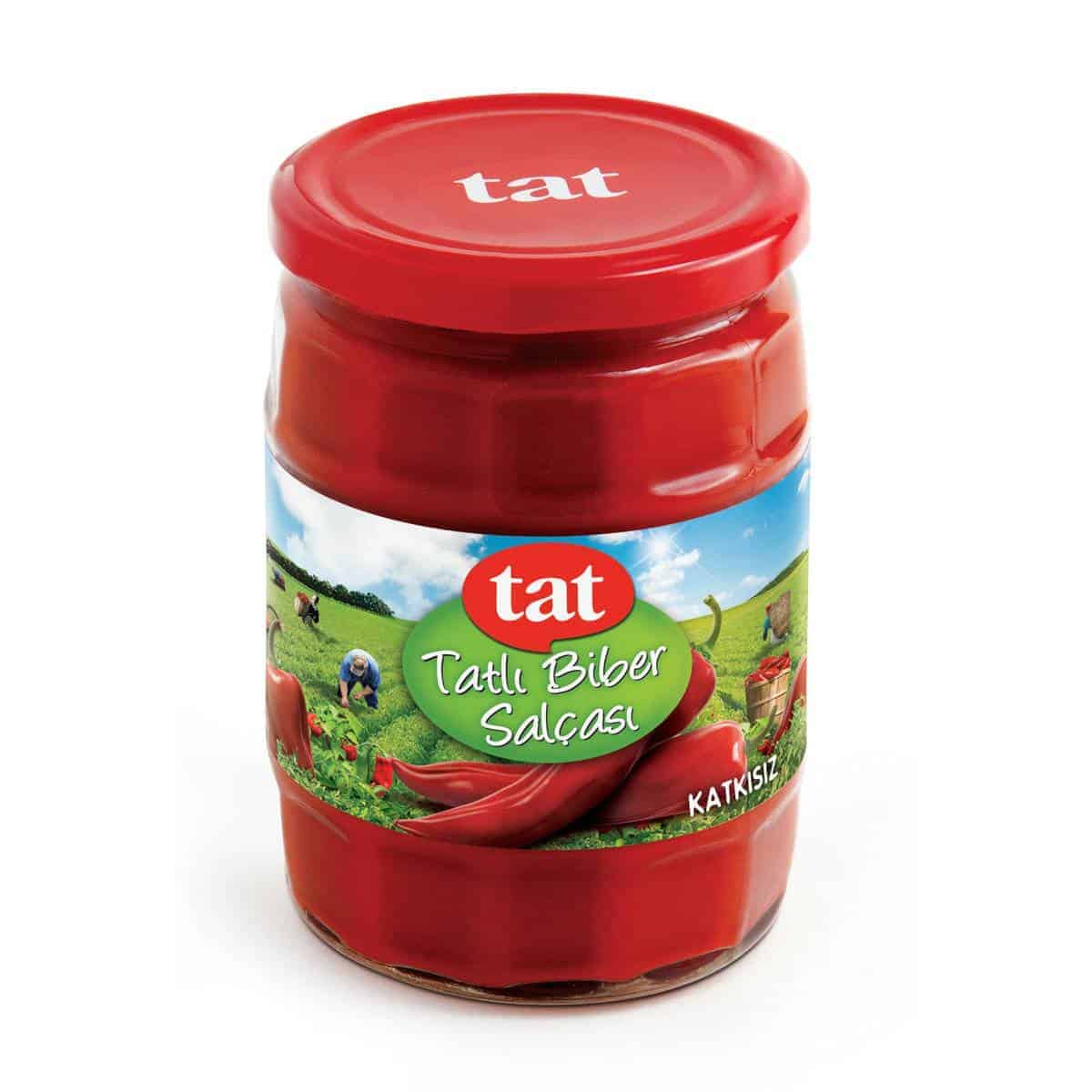 Tat Mildes Paprikamark 550g Tomatenmark Vorrat