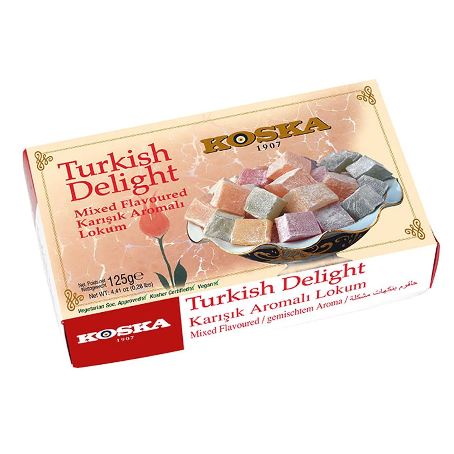 Koska Gemischt Lokum türkische Süßware 300g