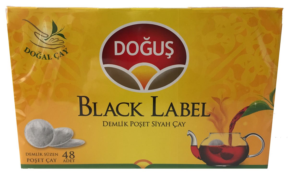 Dogus Black Label Schwarz Tee Box 320g Heißgetränk