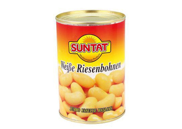 Suntat Groß Bohnen Haslama haltbares Lebensmittel 400g Konserve Vorrat