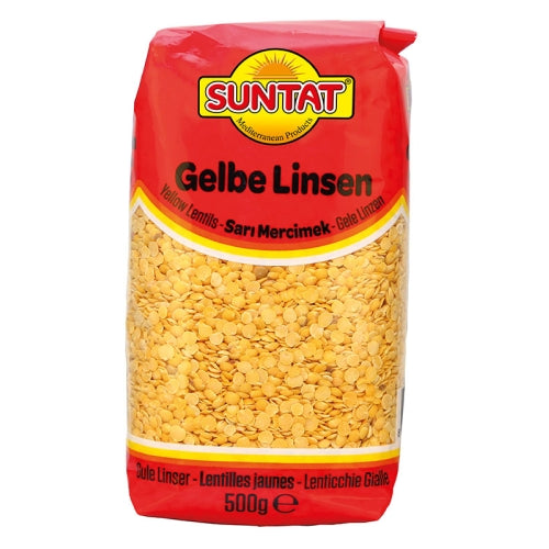 Suntat Gelb Linsen Grundnahrungsmittel 1000g Getreide Vorrat