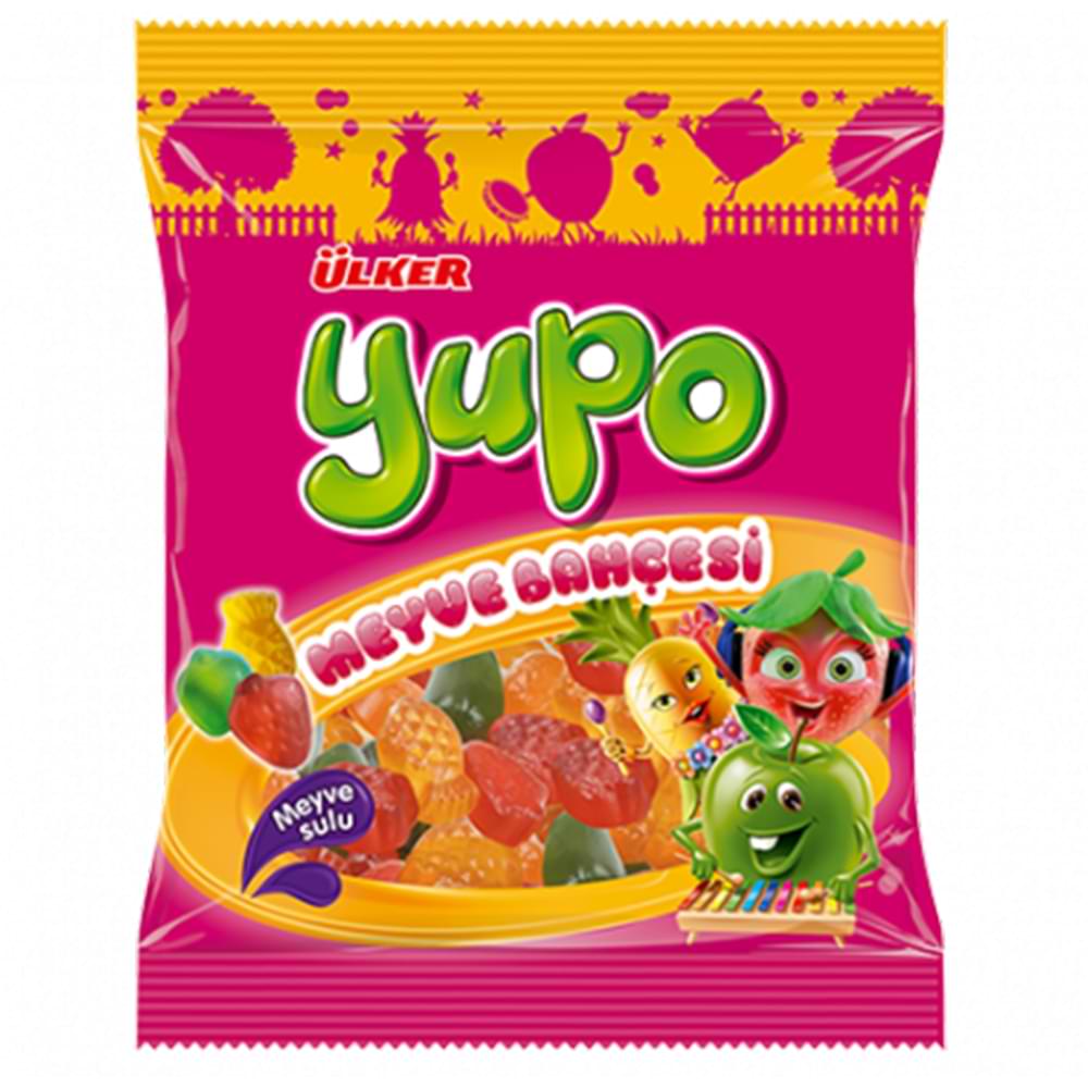 Ülker Yupo Fruit Garden Süßware und Snack 80g