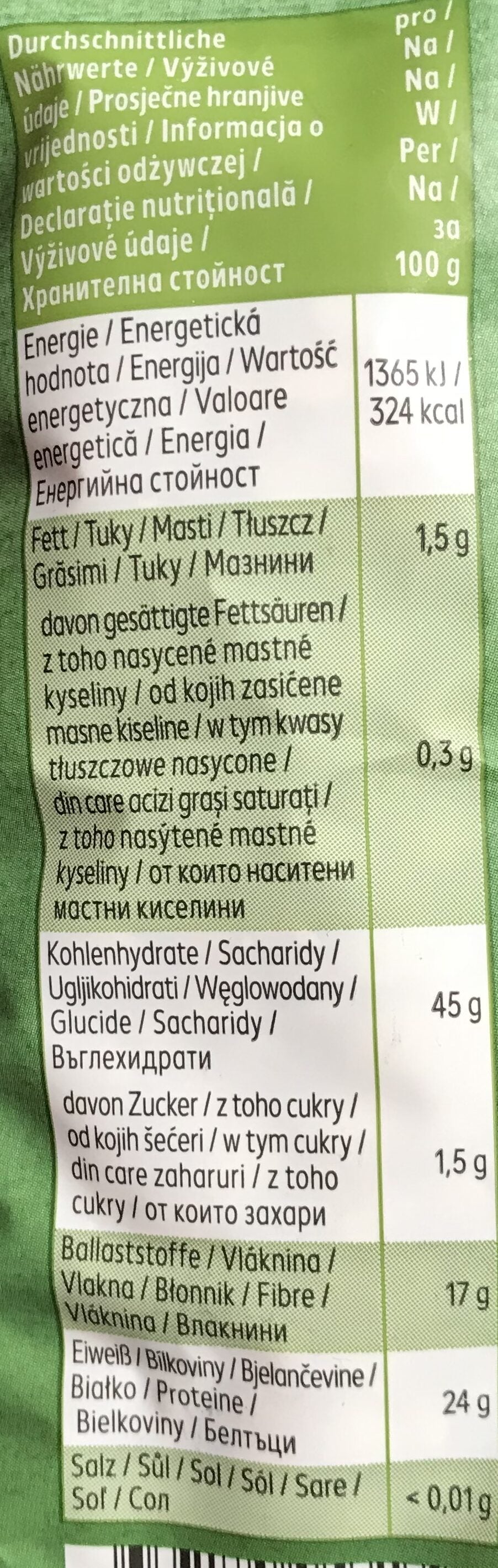 Basak Grün Linsen Grundnahrungsmittel 900g Getreide Vorrat