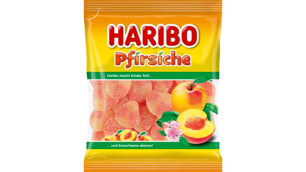 Haribo Pfirsiche Fruchtgummi-Süßware 100g