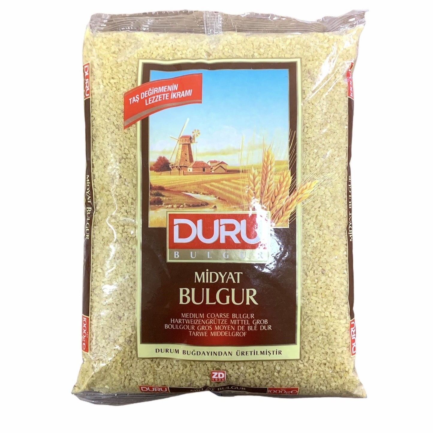 Duru Midyat Bulgur Grundnahrungsmittel 2000g Getreide Vorrat