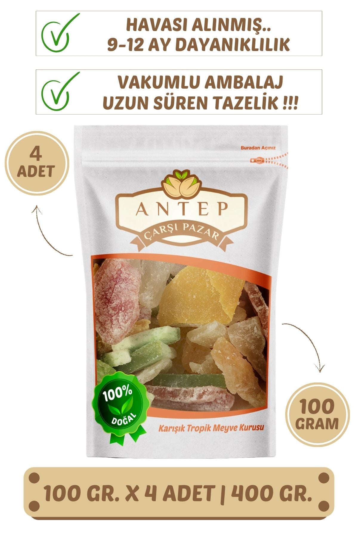 Avsarlar Gün Kurusu Trockenfrucht-Spezialität 150g Snack