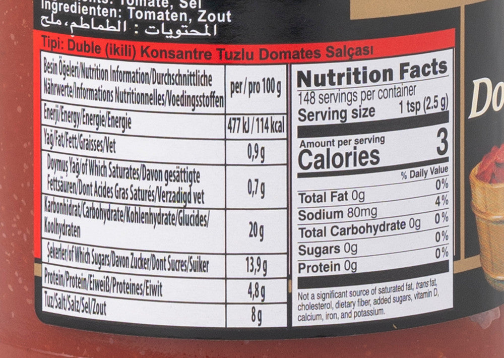 Öncü Tomatenmark 370g Vorrat