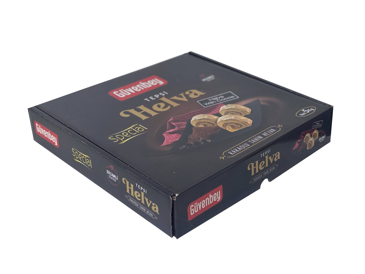 Helsan Sesampaste Helvasi mit Kakao türkische Süßware 500g Lokum