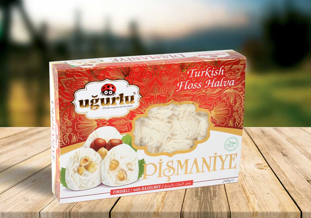 Helsan Antepfistikli Halva türkische Süßware 500g Lokum