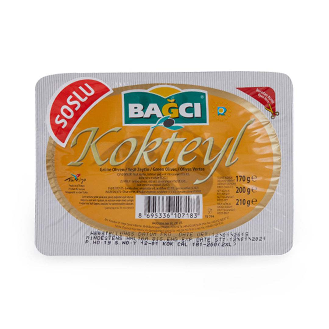 Bagci Grün Kokteyl Oliven 1500g Vorrat