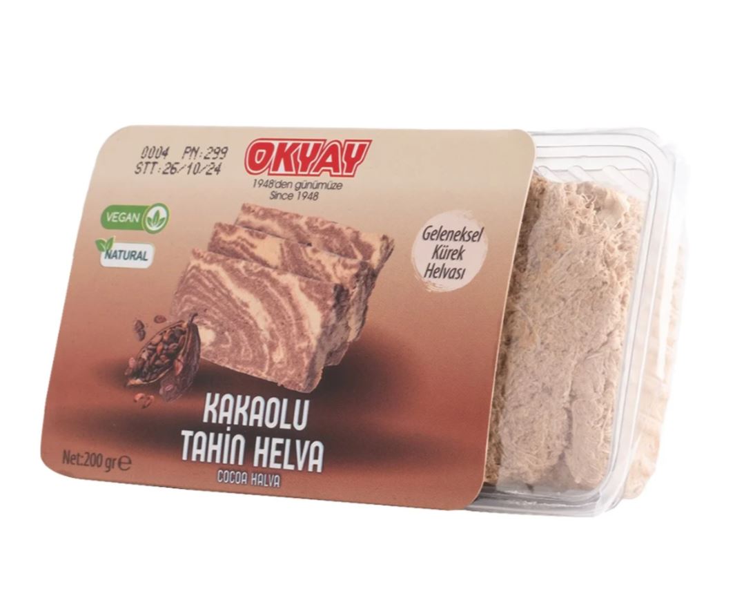 Derya mit Kakao Sesampaste Halva türkische Süßware 840g Lokum