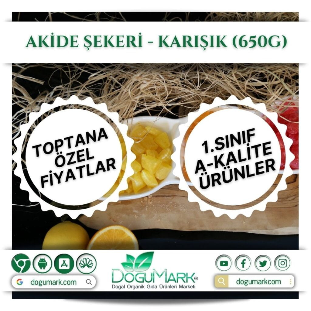 Usas Akide Sekeri türkische Süßware 1 Stk Lokum