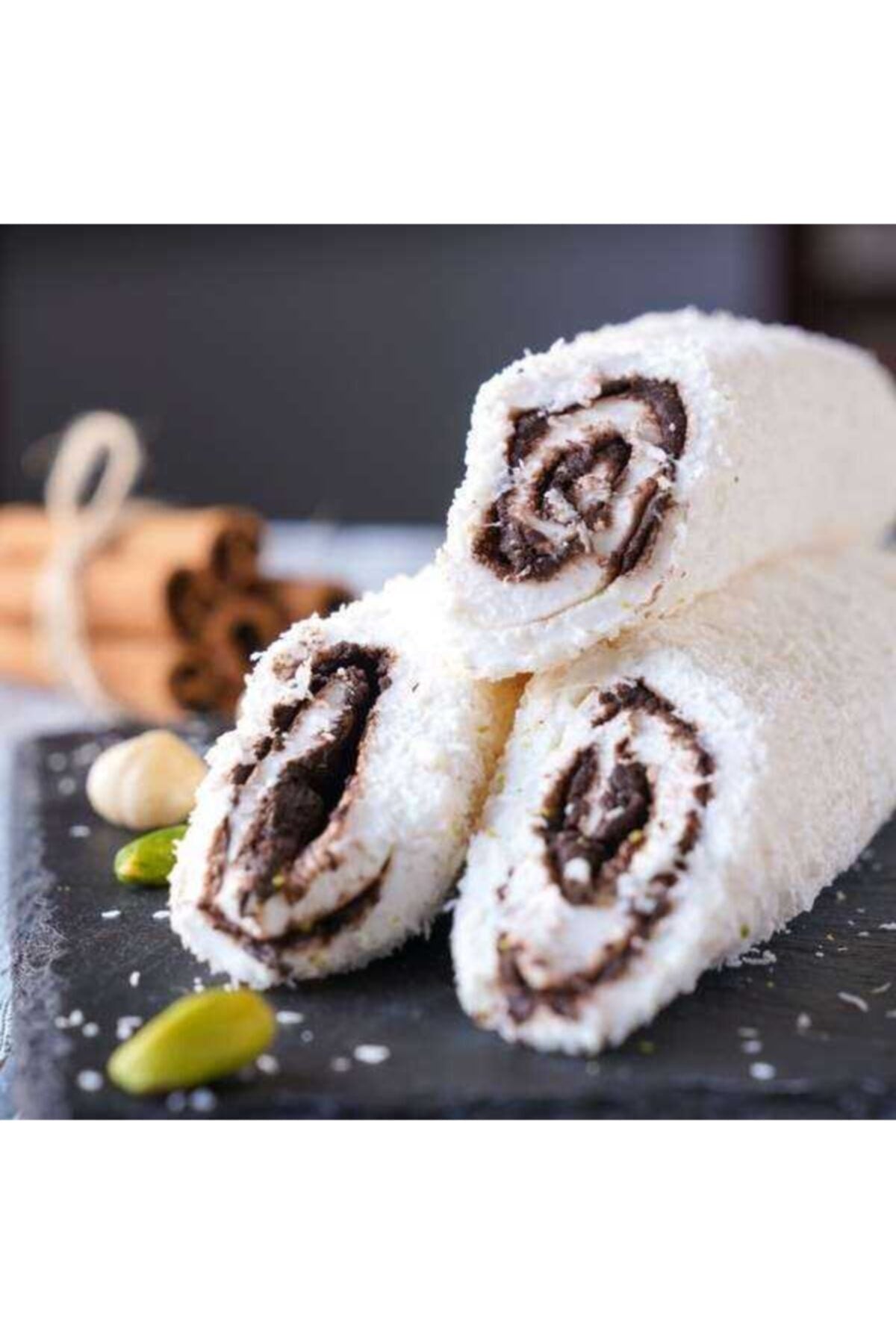Lokmas Schokolade Kaplamali Lokum süße Spezialität 200g Süßware Snack