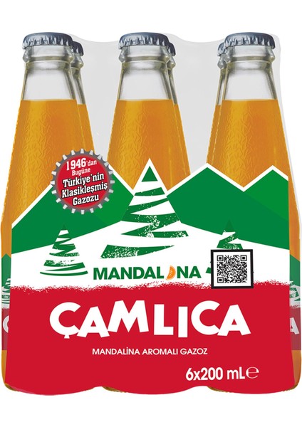 Camlica Mandalina Limonade 3300ml Getränk Erfrischungsgetränk