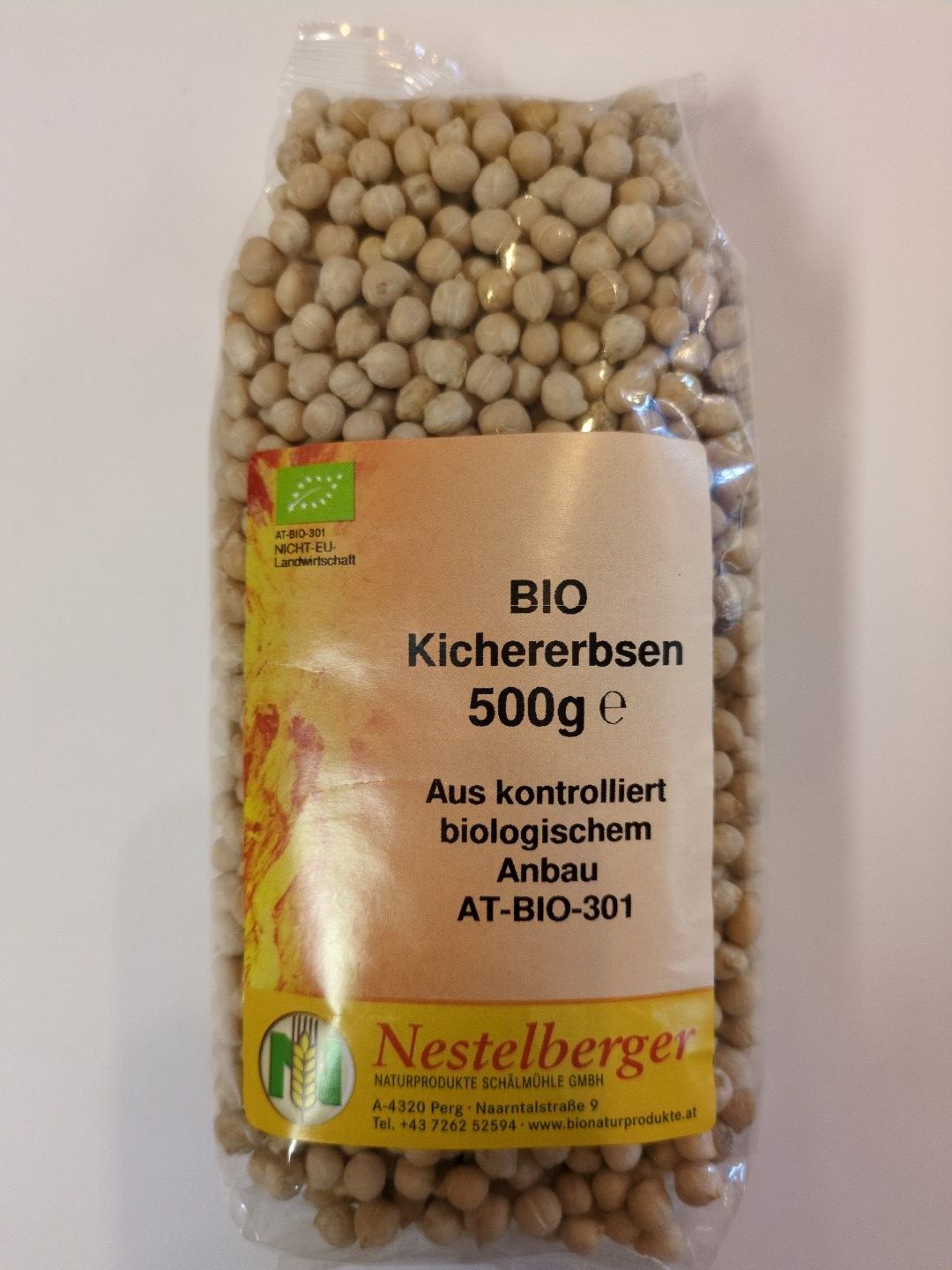 Bashan Kichererbsen Grundnahrungsmittel 1000g Getreide Vorrat