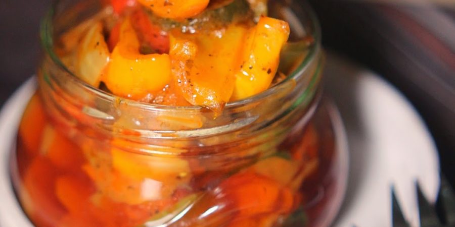Melis Biberiye Eingelegtes Gemüse Scharf Konserve im Glas 325g