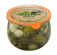 Melis Mild Gurken Eingelegtes Gemüse eingelegte Spezialität 680g Vorrat