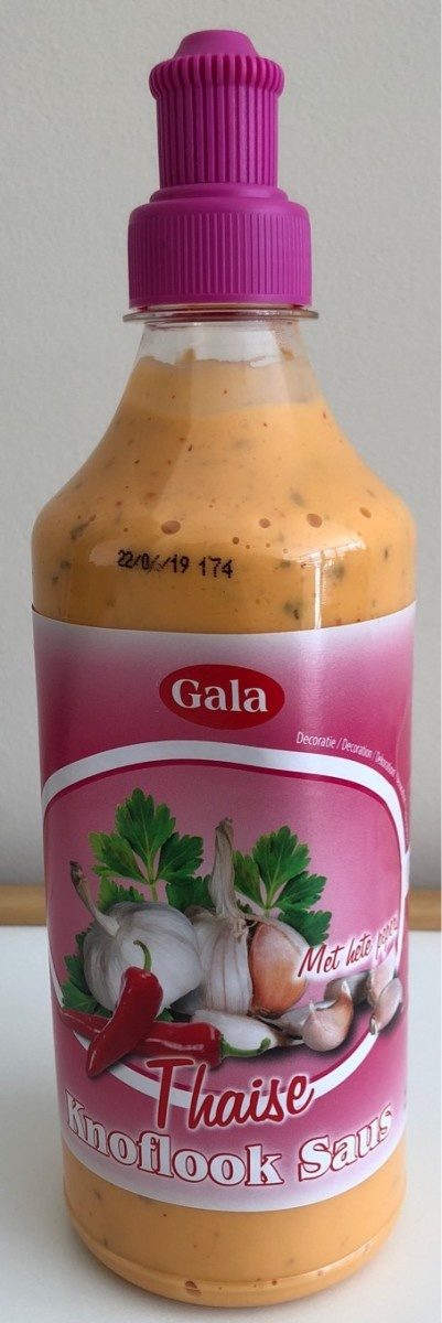 Gala Knoflook Thaise würzige Spezialitätensauce 525g Würzsauce