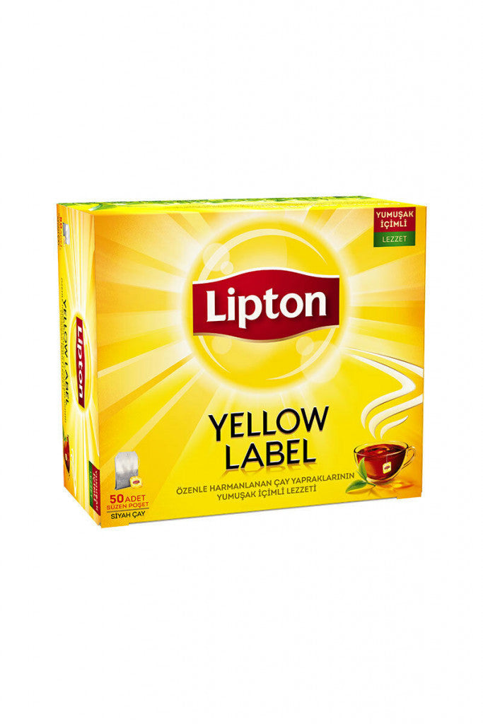 Lipton Yellow Tea 100 Adet Poset Teegetränk 150g Heißgetränk