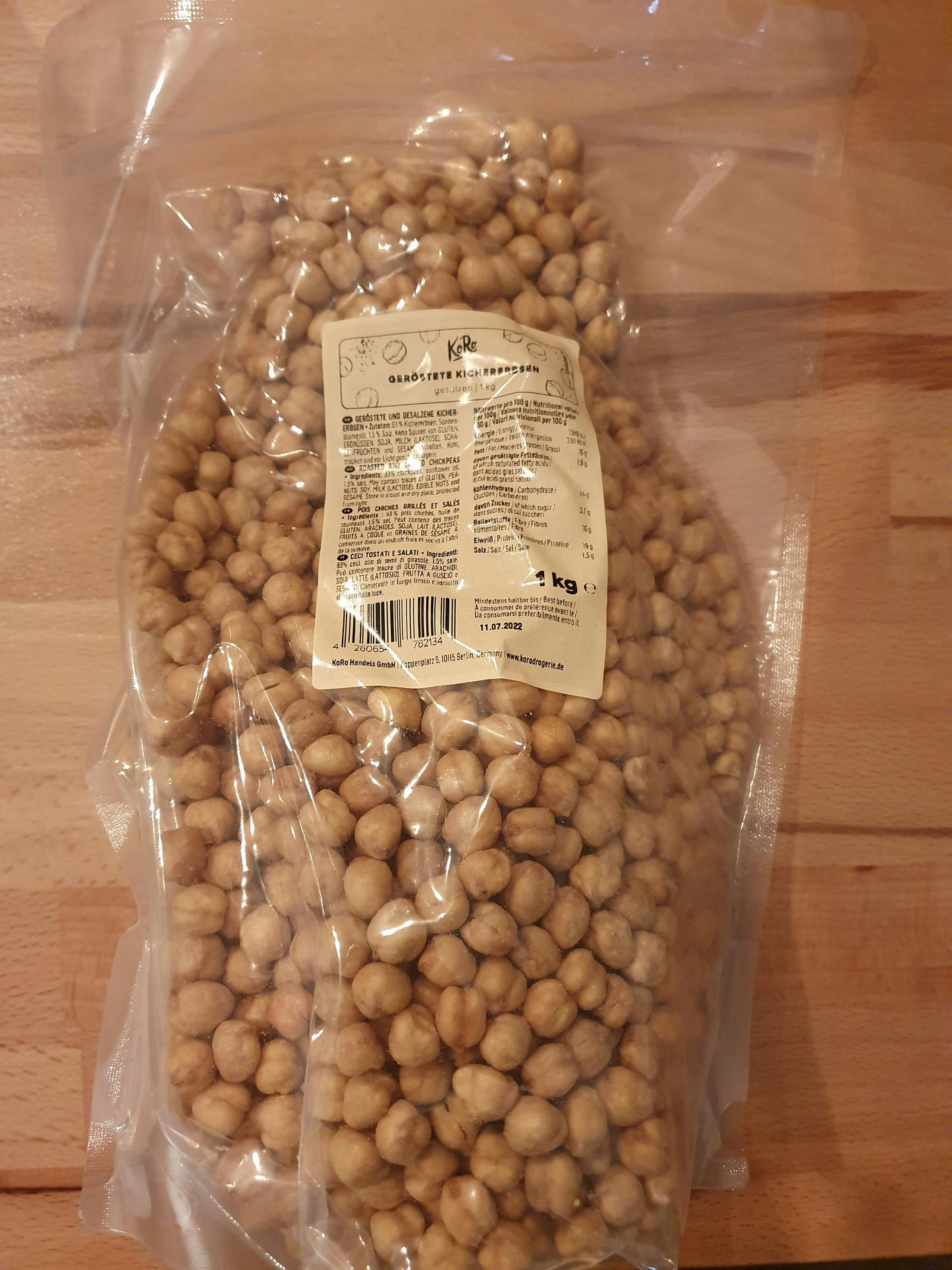 Miras Geröstete Kichererbsen Sekeri süße Spezialität 1 Stk Süßware Snack