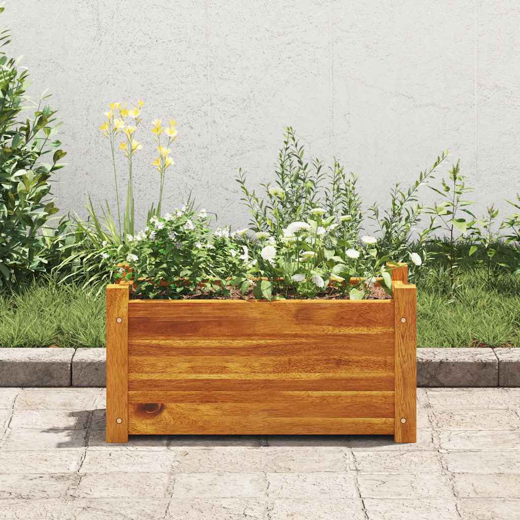 JUNG Vida Garten-Hochbeet Akazienholz 50x25x25 cm