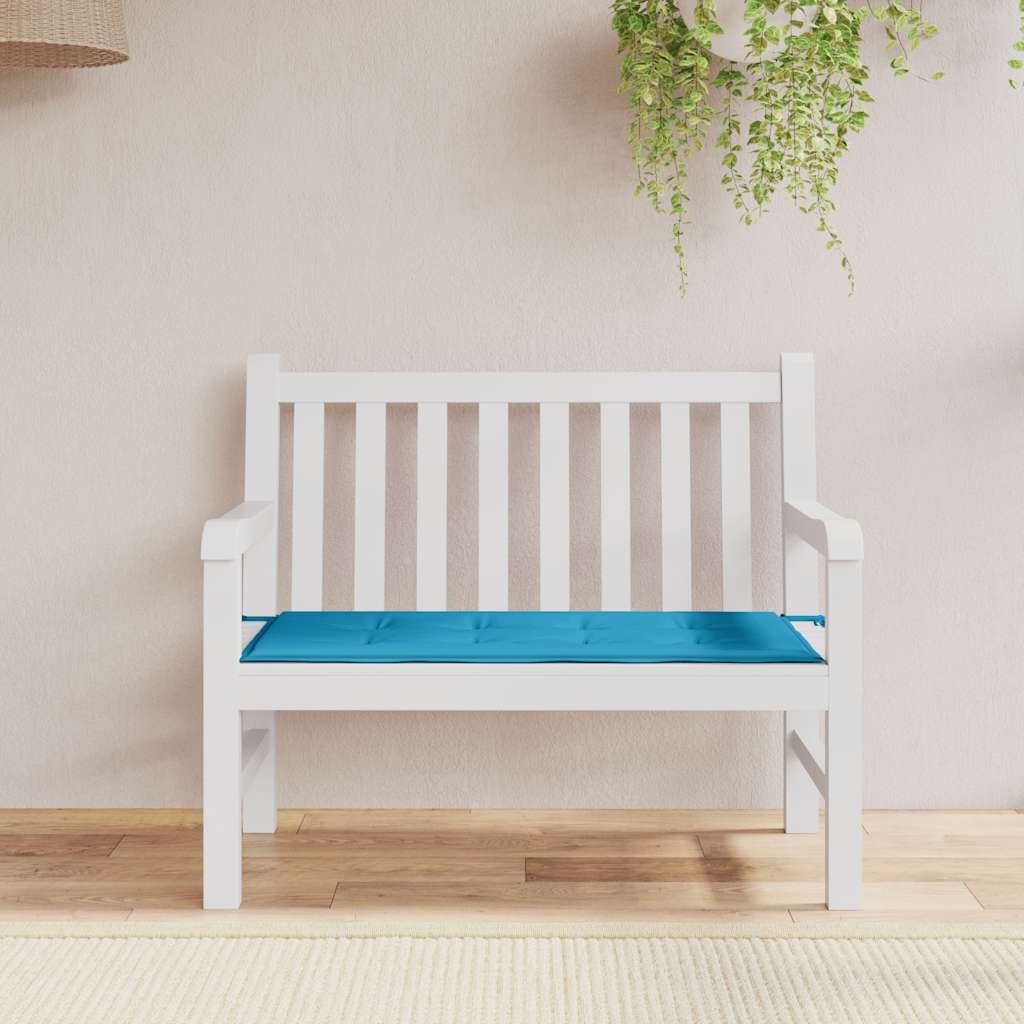 JUNG Vida Gartenbank-Auflage Blau 100x50x3 cm Oxford-Gewebe