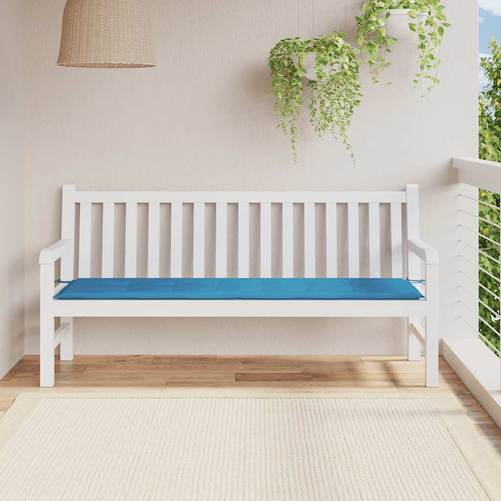 JUNG Vida Gartenbank-Auflage Blau 180x50x3 cm Oxford-Gewebe