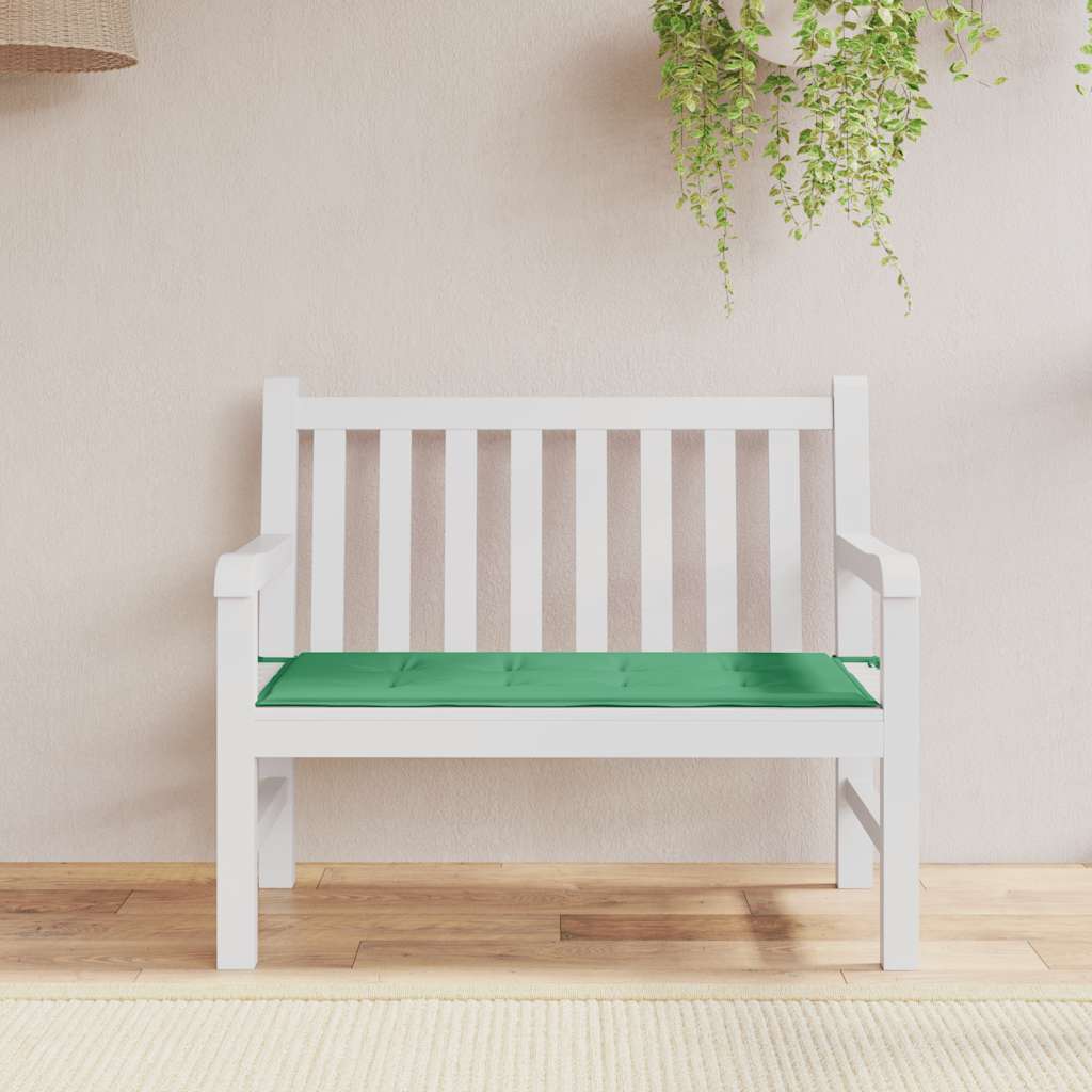 JUNG Vida Gartenbank-Auflage Grün 120x50x4 cm Oxford-Gewebe