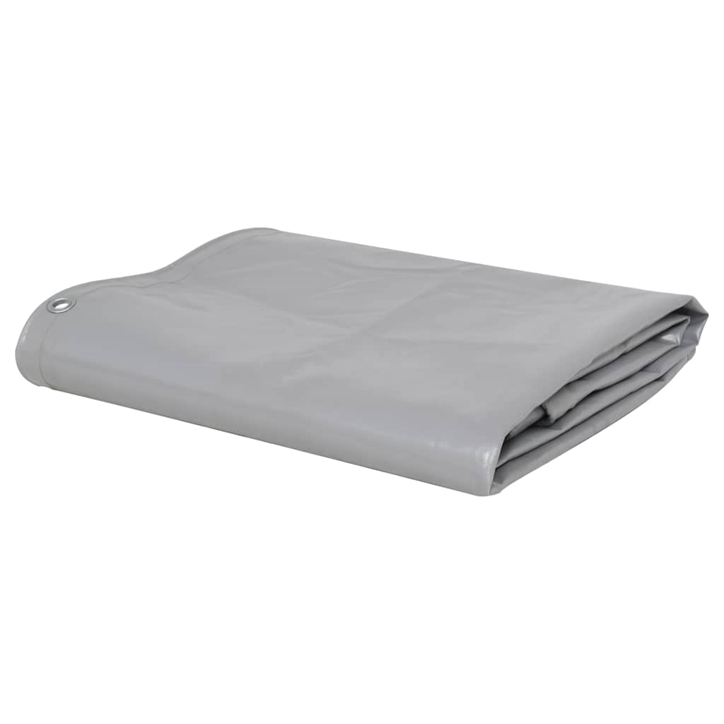 JUNG Vida Abdeckplane 650 g/m² 3x3 m Grau