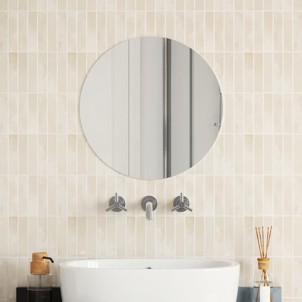 JUNG Vida Wandspiegel 50 cm Rund Glas