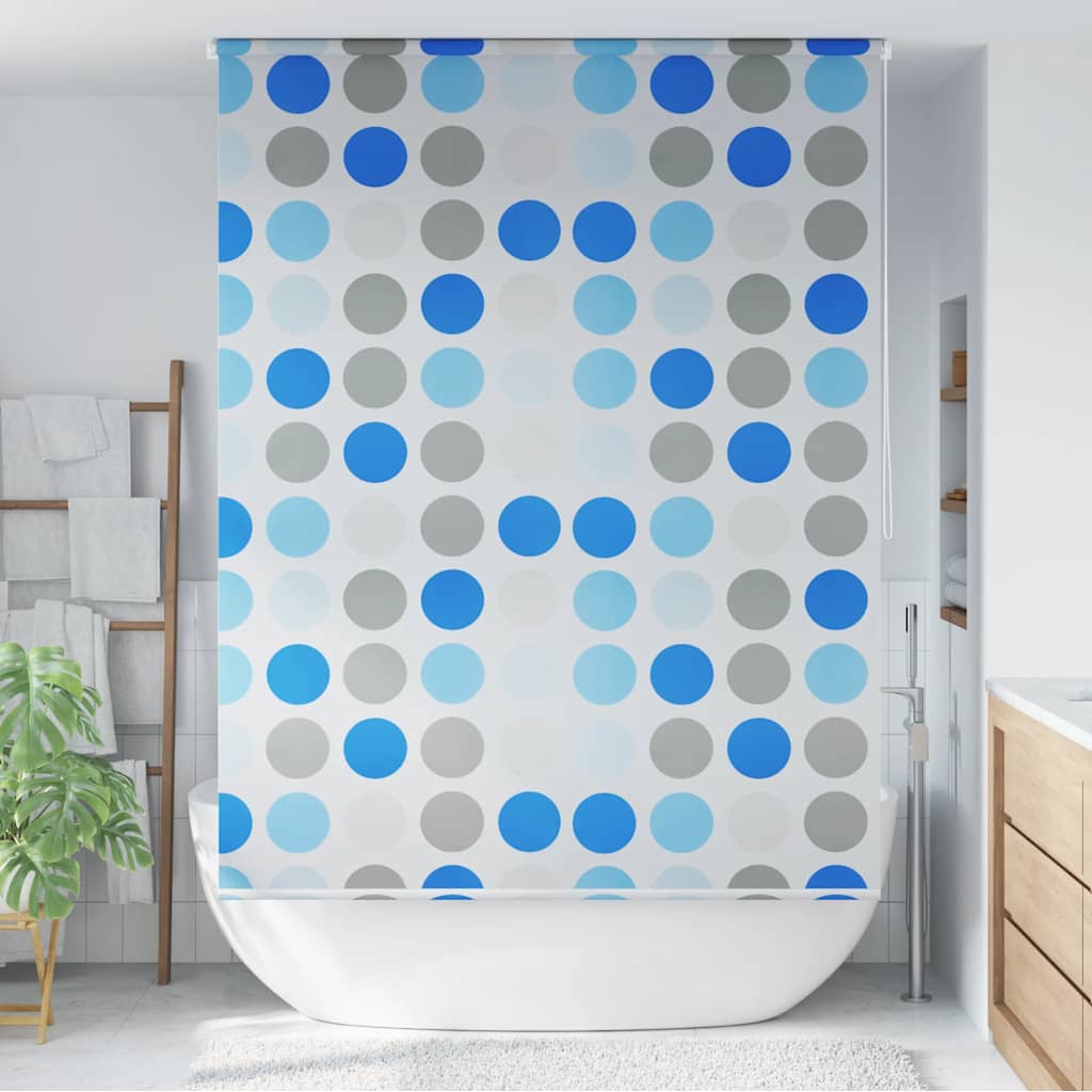JUNG Vida Duschrollo 140x240 cm Kreismuster
