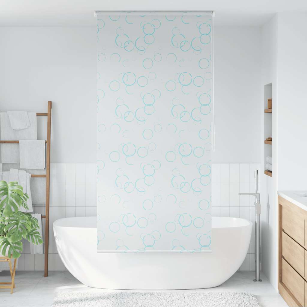 JUNG Vida Duschrollo 100x240 cm Blasenmuster