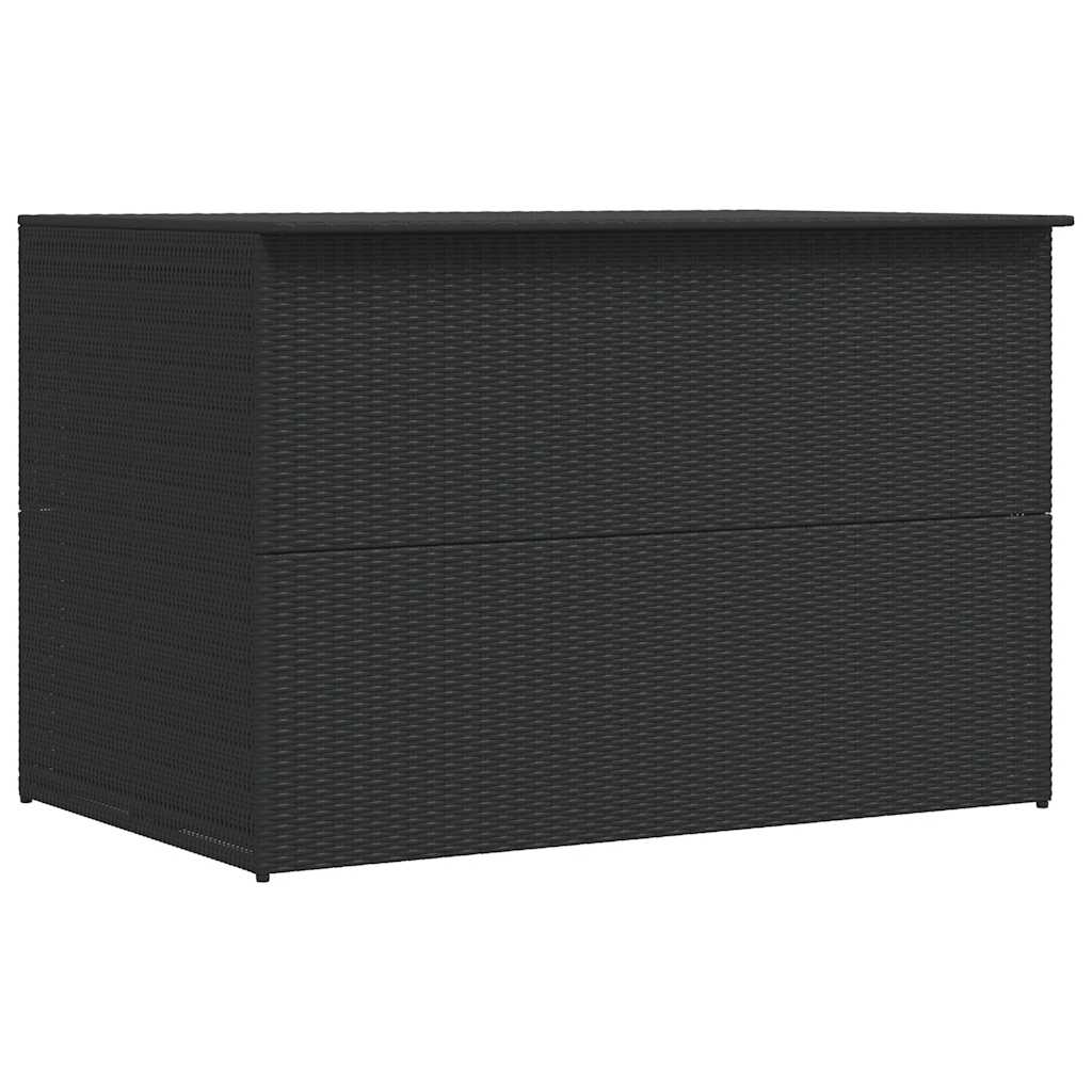 JUNG Vida Garden-Auflagenbox Schwarz 150x100x100 cm Poly Rattan