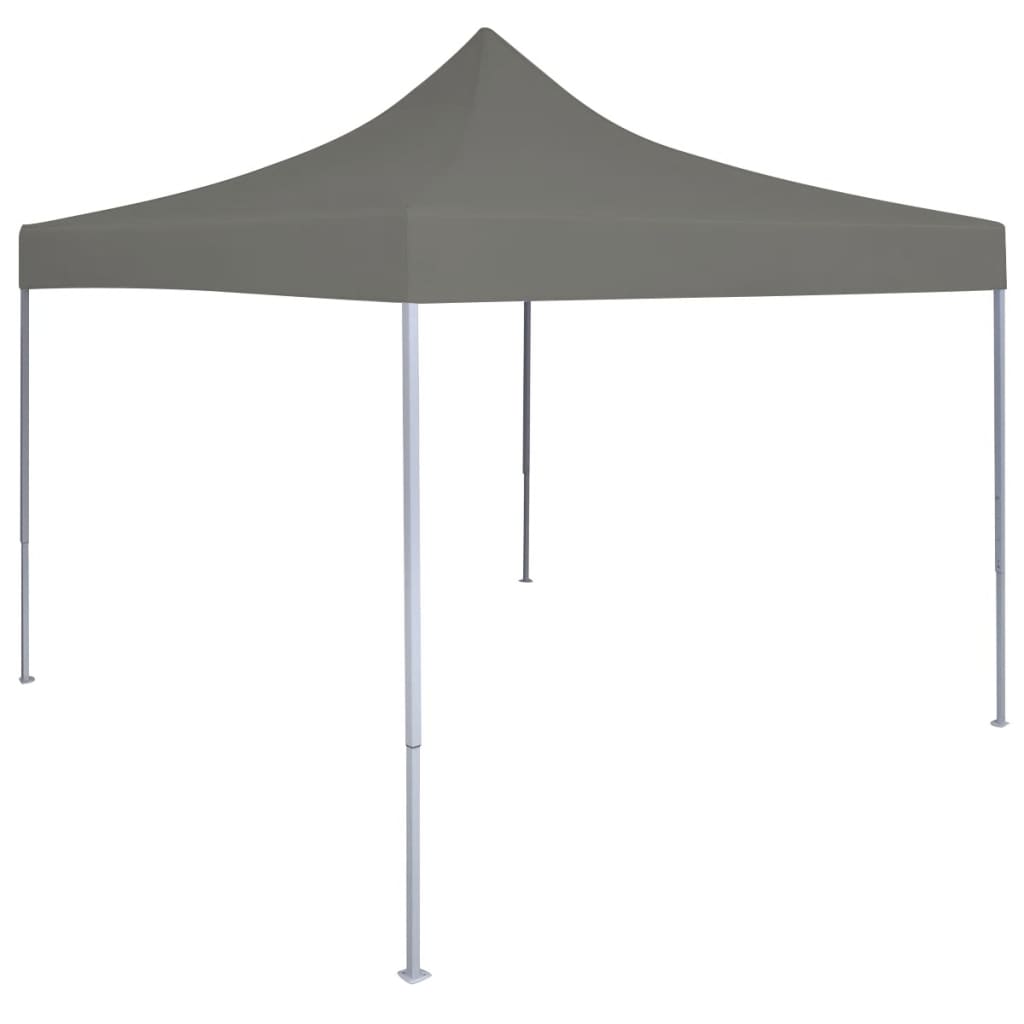 JUNG Vida Faltzelt Partyzelt Pop-Up 3 x 3 m Anthrazit