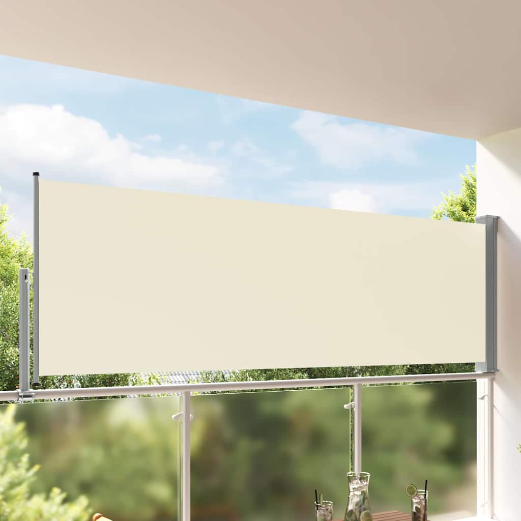 JUNG Vida Ausziehbare Seitenmarkise 120x300 cm Creme