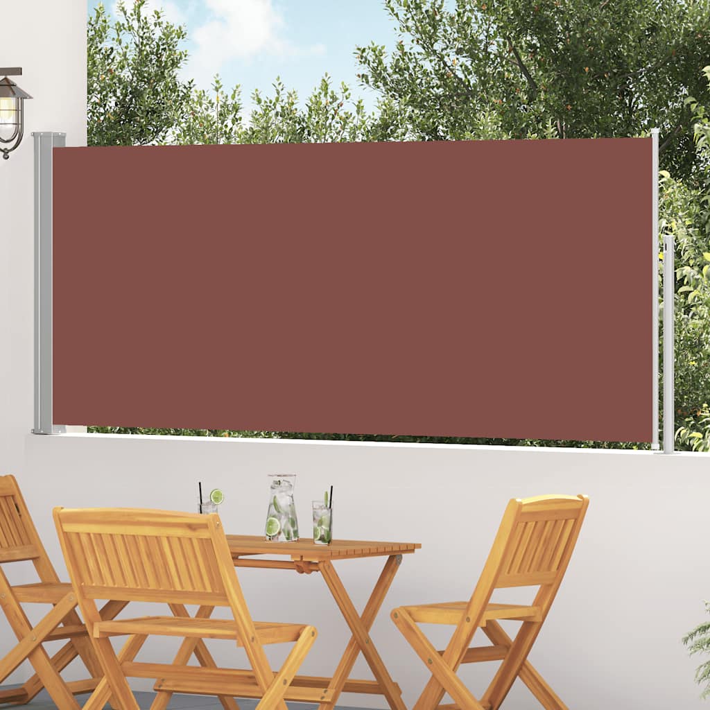 JUNG Vida Ausziehbare Seitenmarkise 120x300 cm Braun