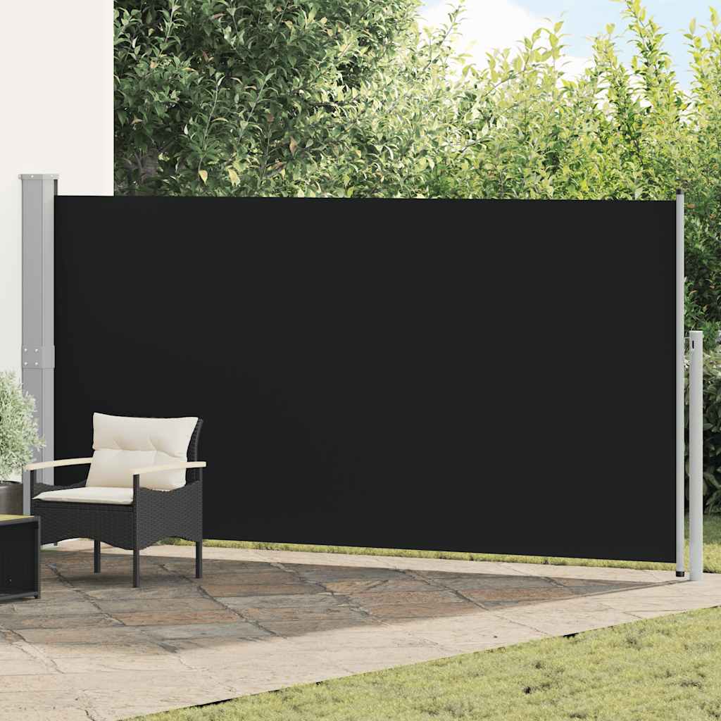 JUNG Vida Ausziehbare Seitenmarkise 160x500 cm Schwarz