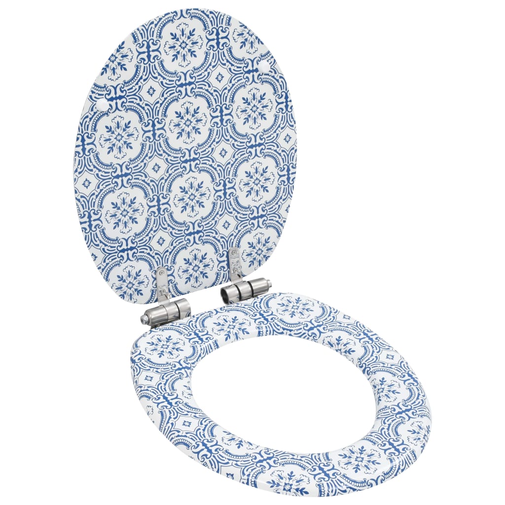 JUNG Vida Toilettensitz mit Soft-Close-Deckel MDF Porzellan-Design
