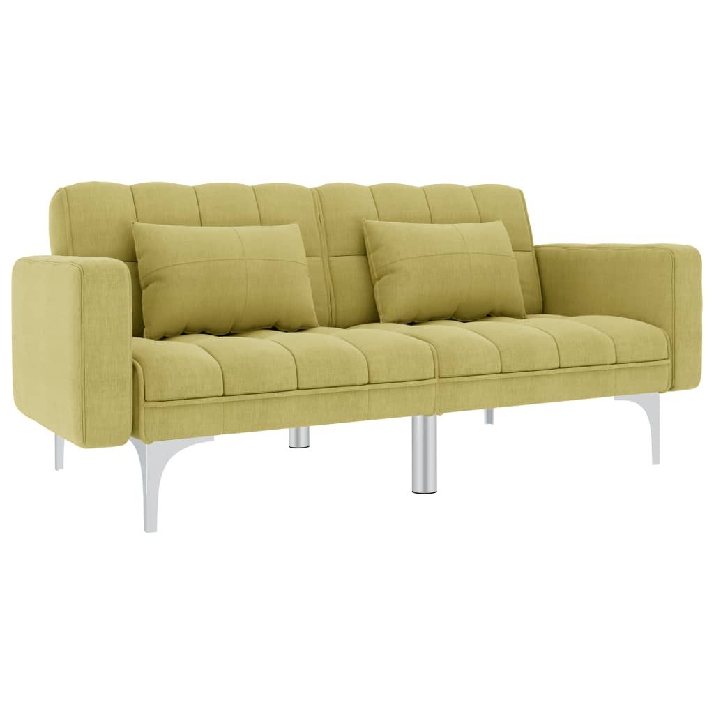 JUNG Vida Schlafsofa Grün Stoff